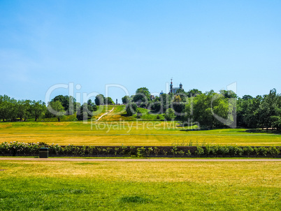 Royal Observatory hill in London HDR