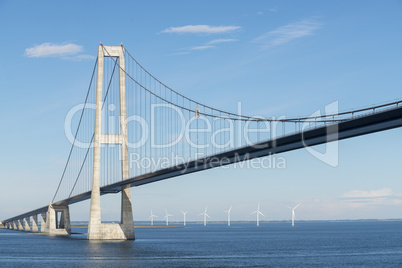 Brücke von Fünen nach Seeland, Dänemark