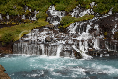 Hraunfossar, Island