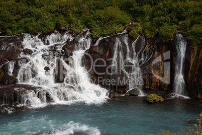 Hraunfossar, Island