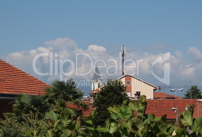 View of Settimo Torinese skyline