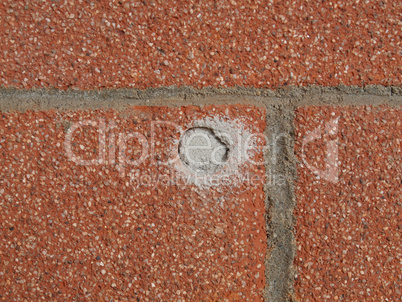 Red brick wall background