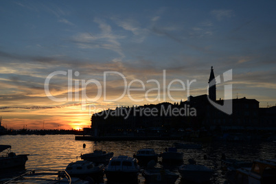 Rovinj, abends