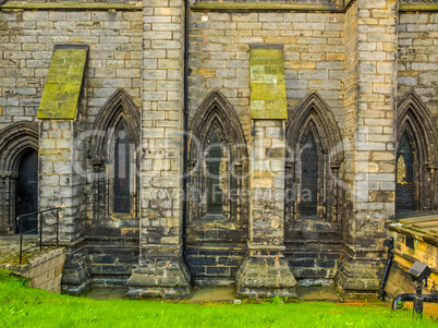 Glasgow cathedral HDR