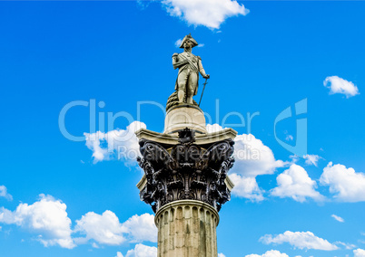 Nelson Column, London HDR