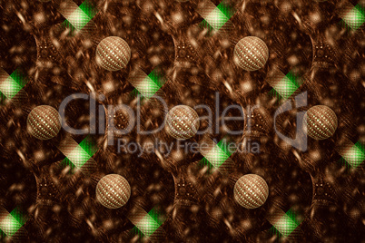 Fractal image: Mosaic balls