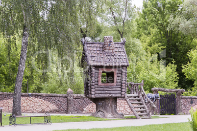 Fairy house in the children's Park.