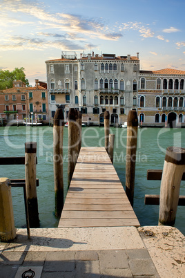 Jetty in Venice