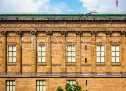 Alte National Galerie in Berlin HDR