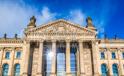 Reichstag in Berlin HDR