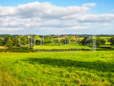 View of Tanworth in Arden HDR