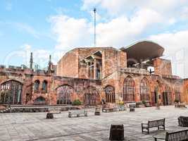 Coventry Cathedral ruins HDR