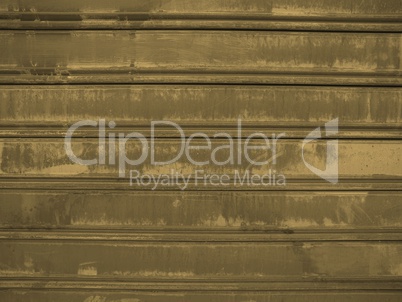 Corrugated steel sepia