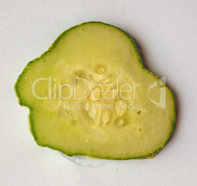 Sliced Cucumber vegetable