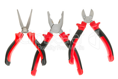 pliers isolated on white