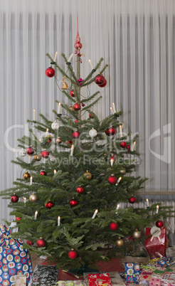 Dekorierter Weihnachtsbaum