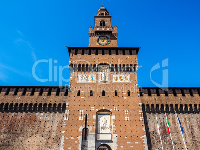 Castello Sforzesco Milan HDR