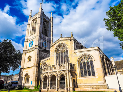 St Margaret Church in London HDR