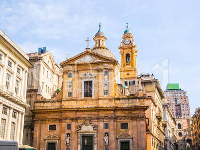 Chiesa del Gesu in Genoa HDR