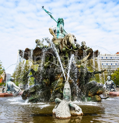 Neptunbrunnen HDR