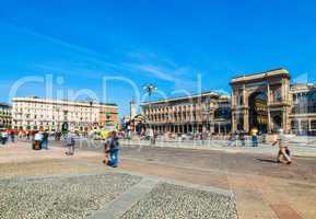 Piazza Duomo, Milan HDR