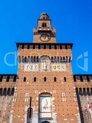 Castello Sforzesco Milan HDR