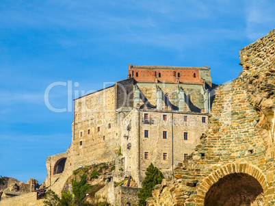 Sacra di San Michele abbey HDR