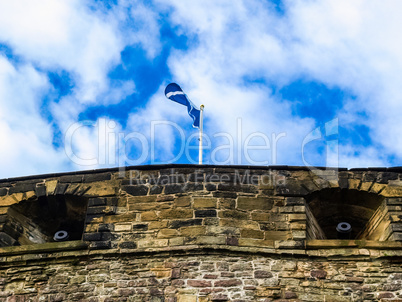 Scottish flag HDR