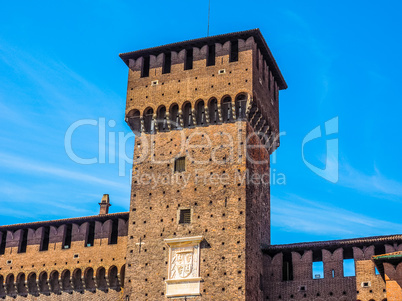 Castello Sforzesco Milan HDR