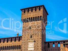 Castello Sforzesco Milan HDR