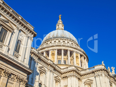 St Paul Cathedral, London HDR