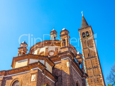 Sant Eustorgio church Milan HDR