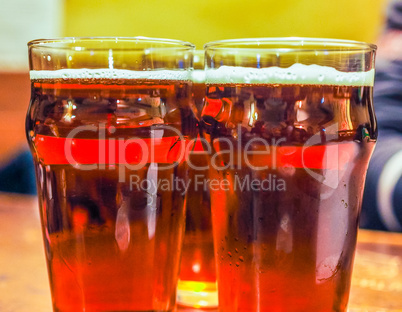 HDR Beer pint