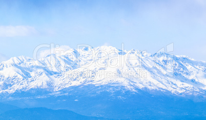 Alps mountains HDR