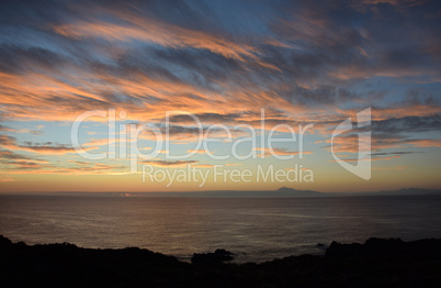 Blick von La Palma zum Teide, Teneriffa