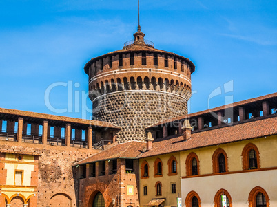 Castello Sforzesco Milan HDR