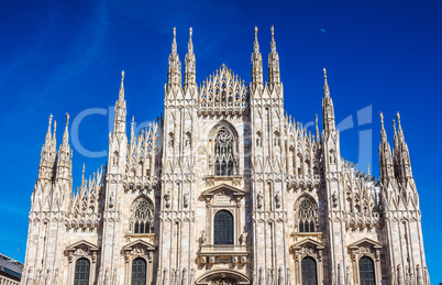 Duomo di Milano Cathedral in Milan HDR