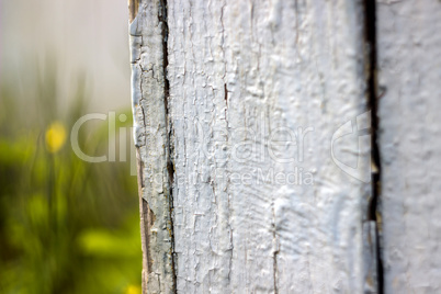 old painted wooden wall