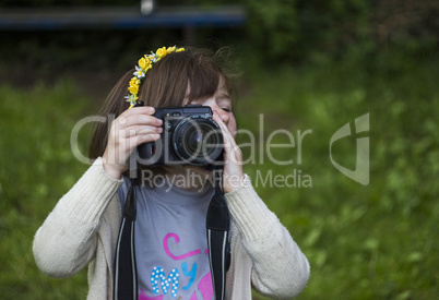 shooting little girl