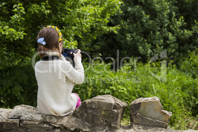 shooting little girl