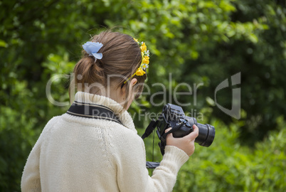 shooting little girl