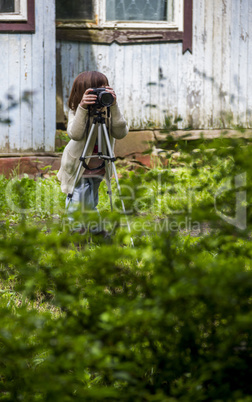 shooting little girl