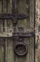 wooden old gate