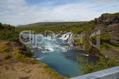 Hraunfossar, Island