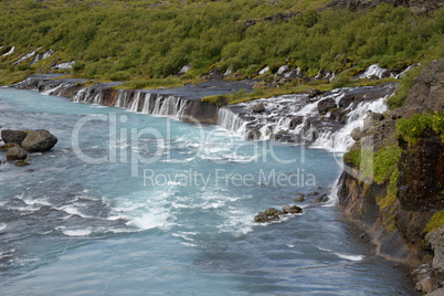 Hraunfossar, Island