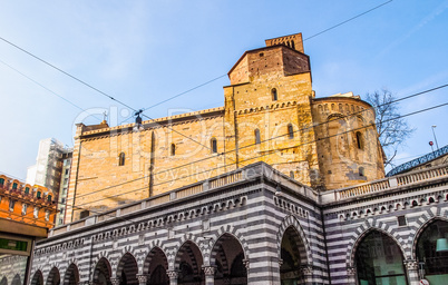 Santo Stefano church in Genoa HDR