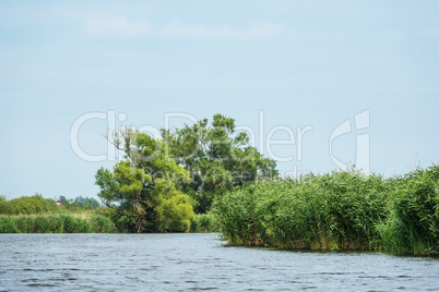 Landschaft an der Peene bei Loitz