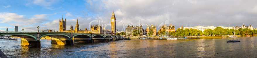 Houses of Parliament London HDR