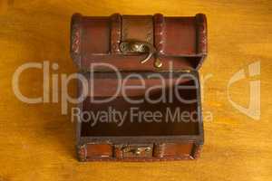Old treasure chest or box