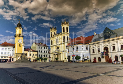 Banska Bystrica's main square, Slovakia